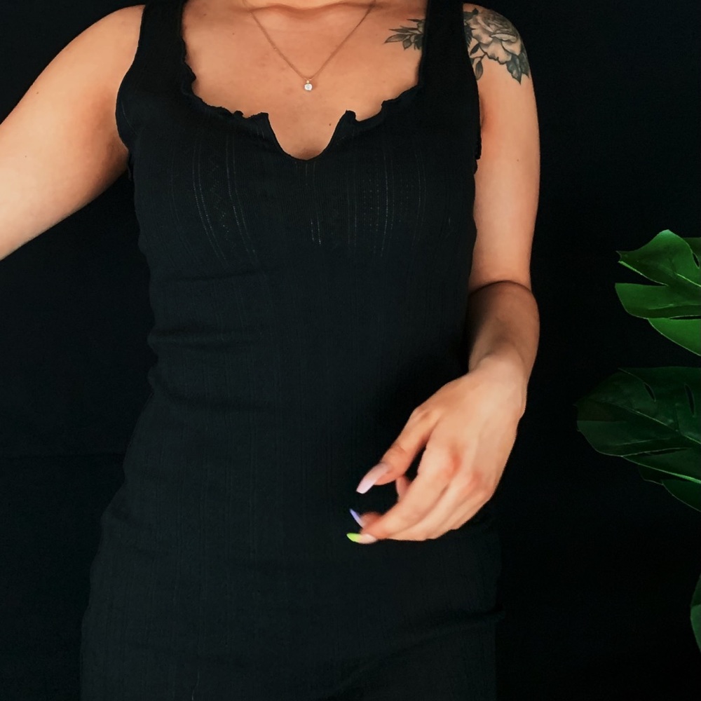 Black Mini Dress